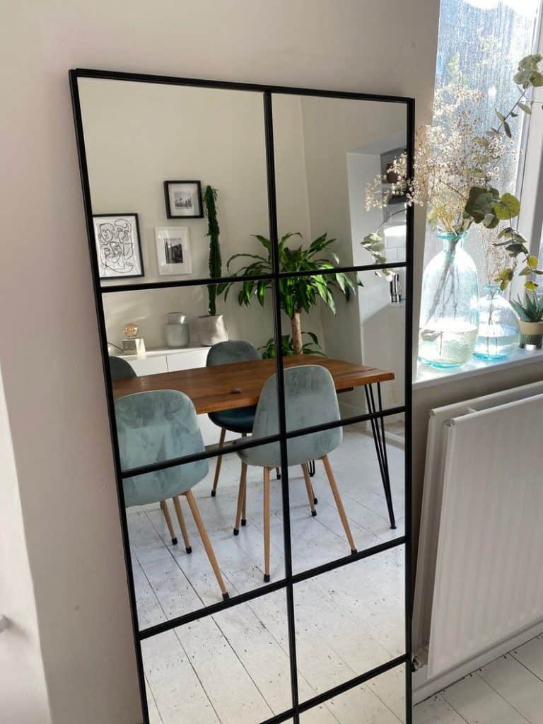 grand miroir industriel