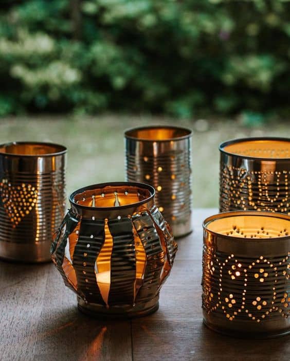 diy boite conserve photophore