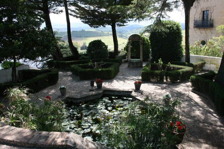 jardin de la casa del rey moro