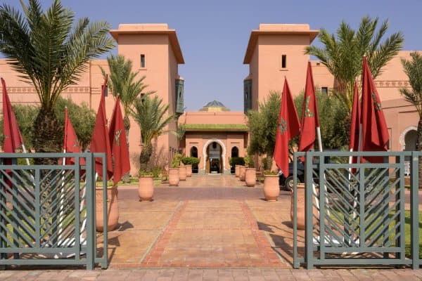 Les jardins d'agdal à Marrakech au Maroc