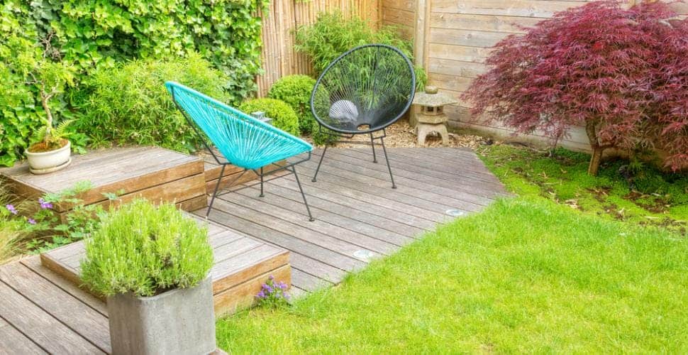 aménagement d'un petit jardin