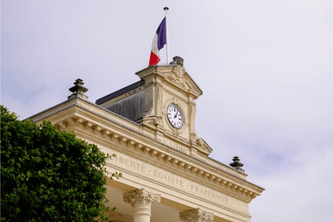 façade d'une mairie