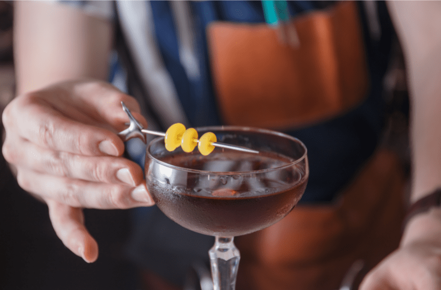 cocktail vodka et sirop d'érable