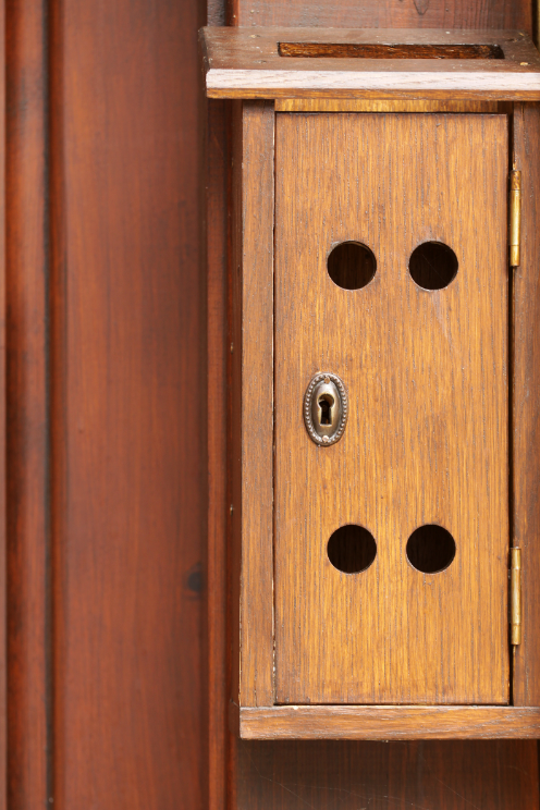 boite aux lettres en bois