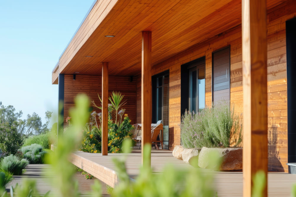 terrasse exterieur en bois